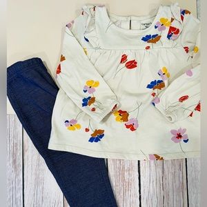 Girls 2-piece long sleeve outfit